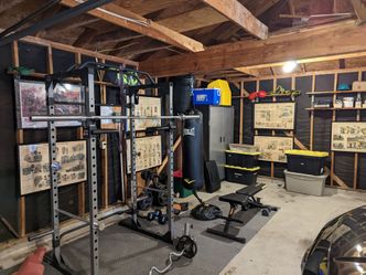 Heavy Duty Power Rack for Weightlifting