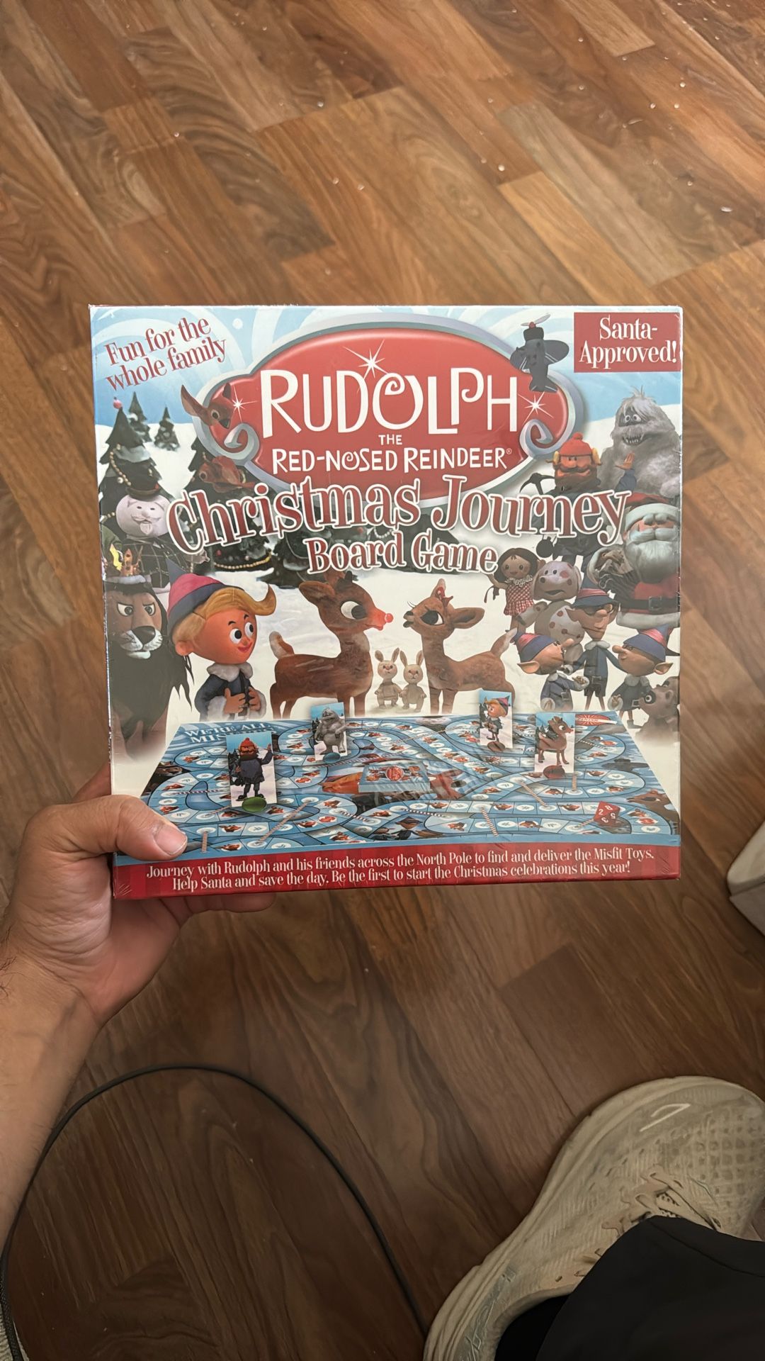 Rudolph The Red-Nosed Reindeer Christmas Journey Board Game