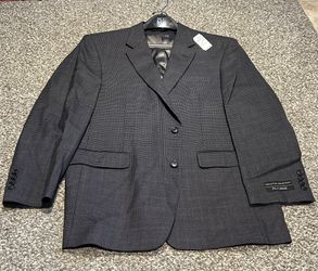 Jos A. Bank Men’s 44 Reg Charcoal Suit Coat / Jacket New Retails $495