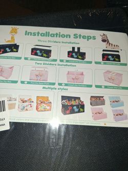 Kids toy bin