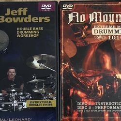 Flo Mounier Drumming & Jeff Borders Double Bass Drumming