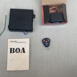 Used BOA Remote Start System w/ Keyless Entry 265B DIY Installation Kit Universal