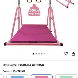 Gymnastic Bar With Mat