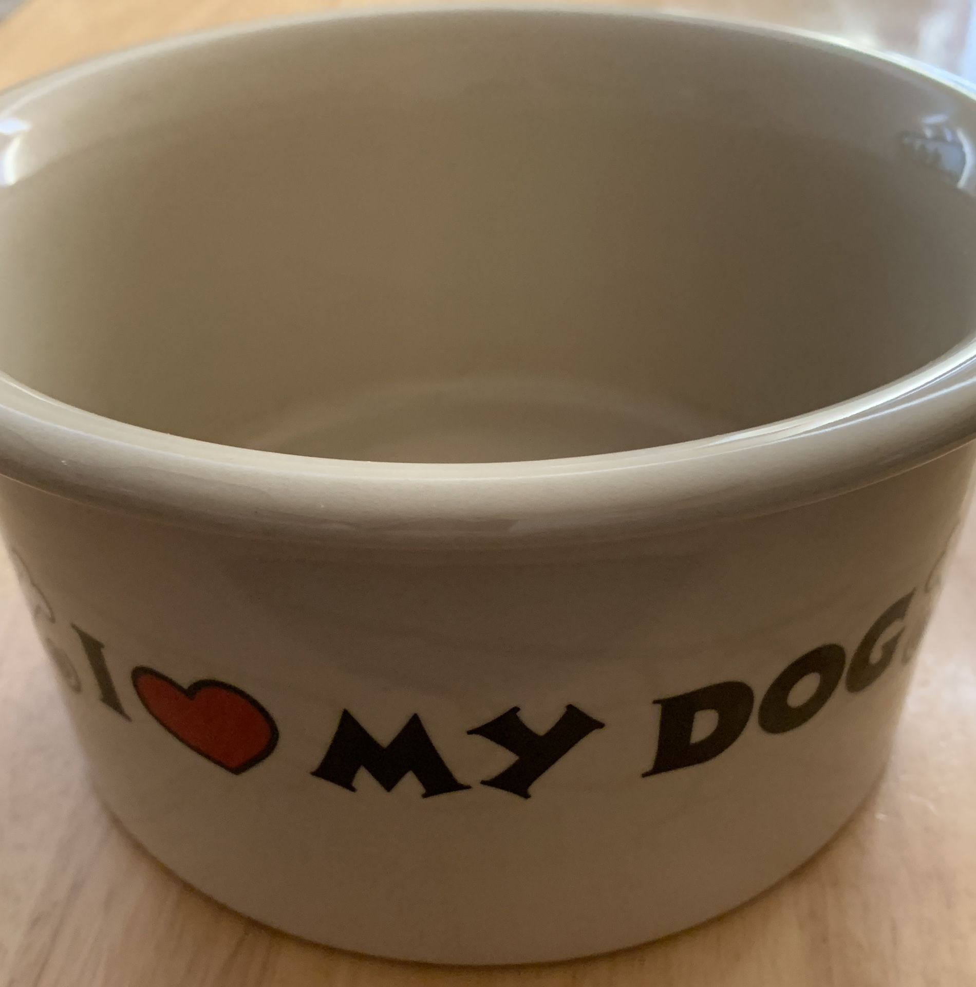 Medium Stoneware Dog Bowl
