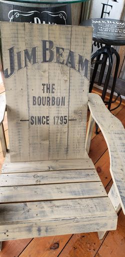 Jim beam Adirondack style chair