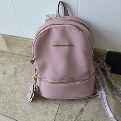 New Small Pink Backpack  Sea blanco Español