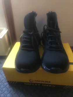 Safety  shoes $40 steel toes size 12