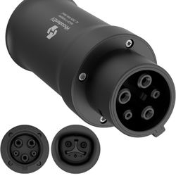 NACS to J1772 EV Charger Adapter, Adaptive Charging Power MAX 80A 250V, NACS to J1772 Adapter, Fit for All J1772 EV,Compatible with Nacs High Power
