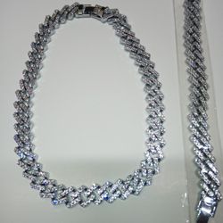 Brand New Chain 18 Inch & Bracelet 8 Inch Set