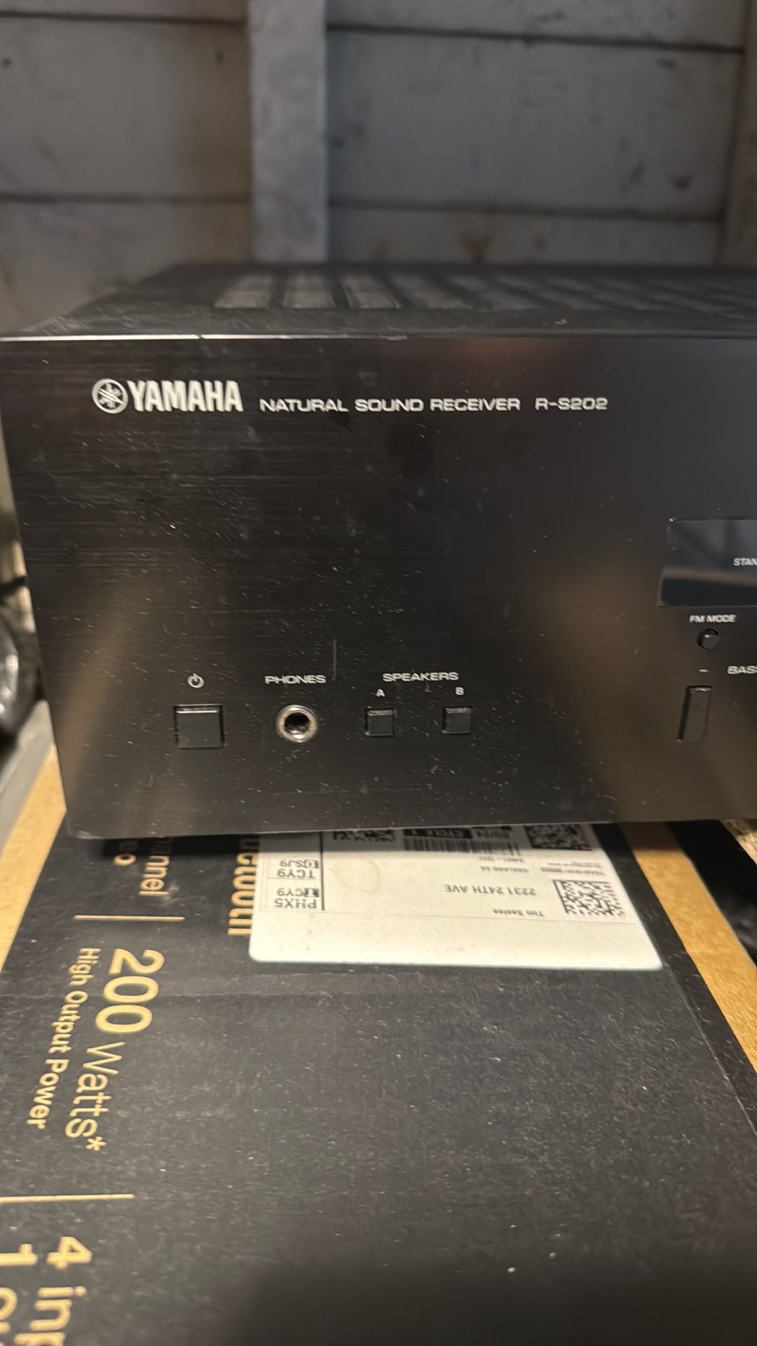 YAMAHA STEREO RECEIVER Bluetooth/FM-AM radio