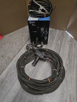 Miller Extended Reach Cooled Mig Aluminum Wire Feeder Welder Welding Machine 