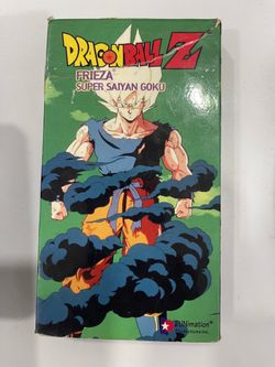 Dragon Ball Z Frieza Super Saiyan Goku VHS