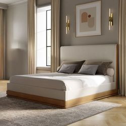 Zoey - Upholstered Bed (King)