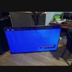 55 Inch Samsung Smart TV With Remote 