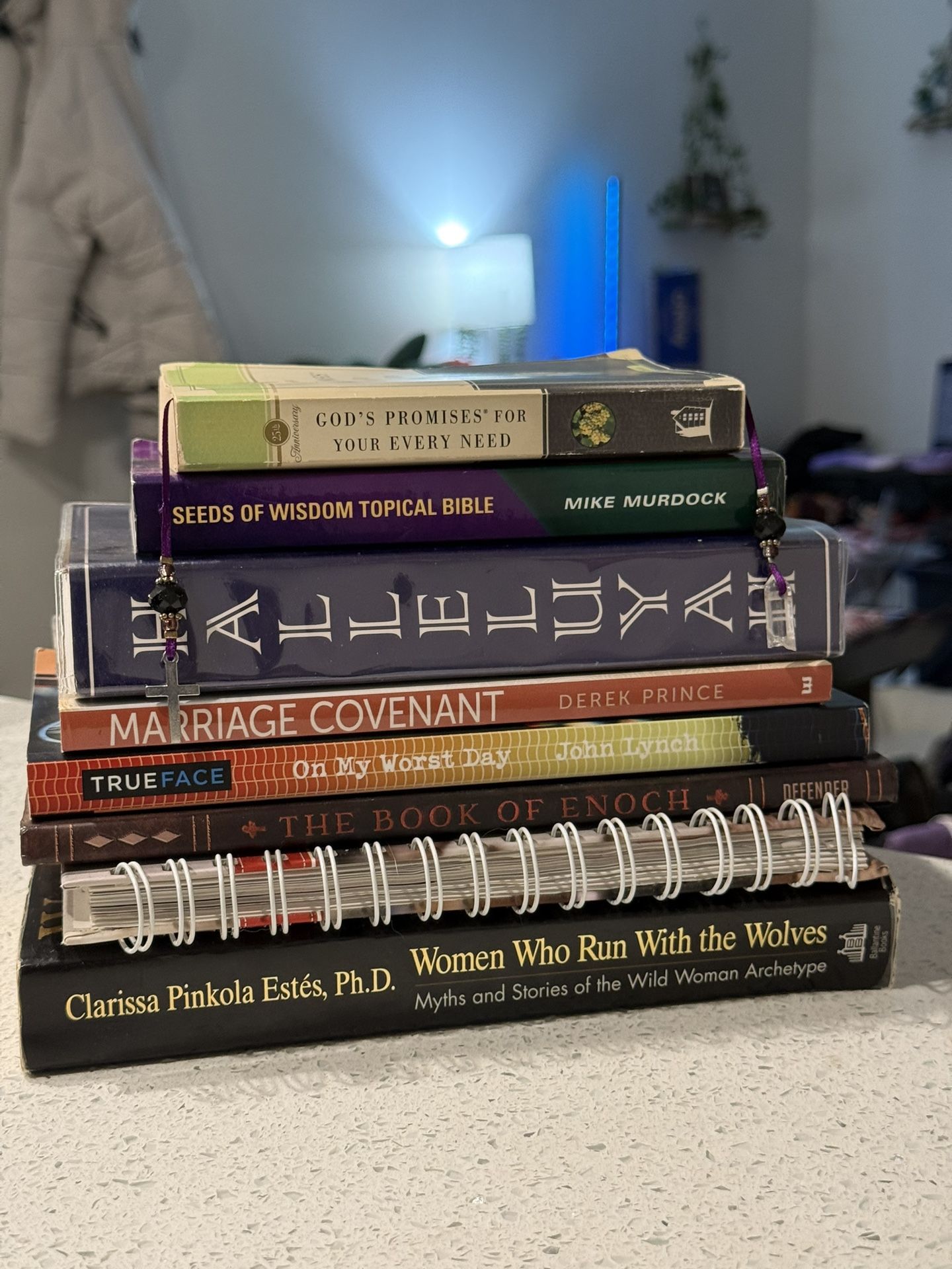 Spiritual & Self-Discovery Book Bundle + Thumb Page Holder