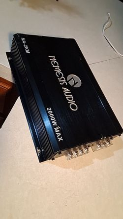 NEMESIS 2000 WATT BASS AMP 1 OHM