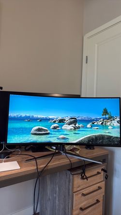 Acer 34” curved 21:9 wide monitor. Used for only 16 months.