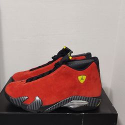 Nike Jordan 14 XIV Retro Ferrari Challenge Red