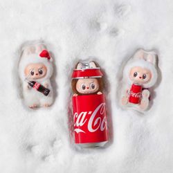 THE MONSTERS COCA-COLA Labubu + Free pokemon - Vinyl Face Blind Box