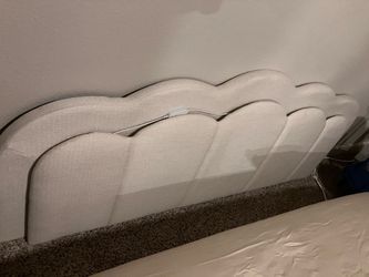 Ivory Headboard with lights