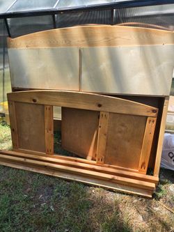 Full Size bed Frame, Wood