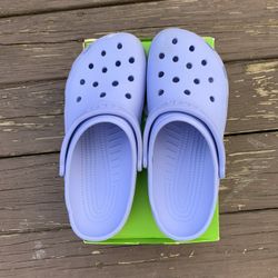 Purple Crocs Size 8 In Men’s Size 10 In Women