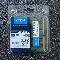 32GB DDR4 3200MHz Laptop Memory 