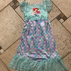 NWT Licensed Disney Mermaid Gown Dress size 4T 