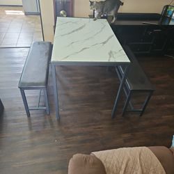 Table with Benches 