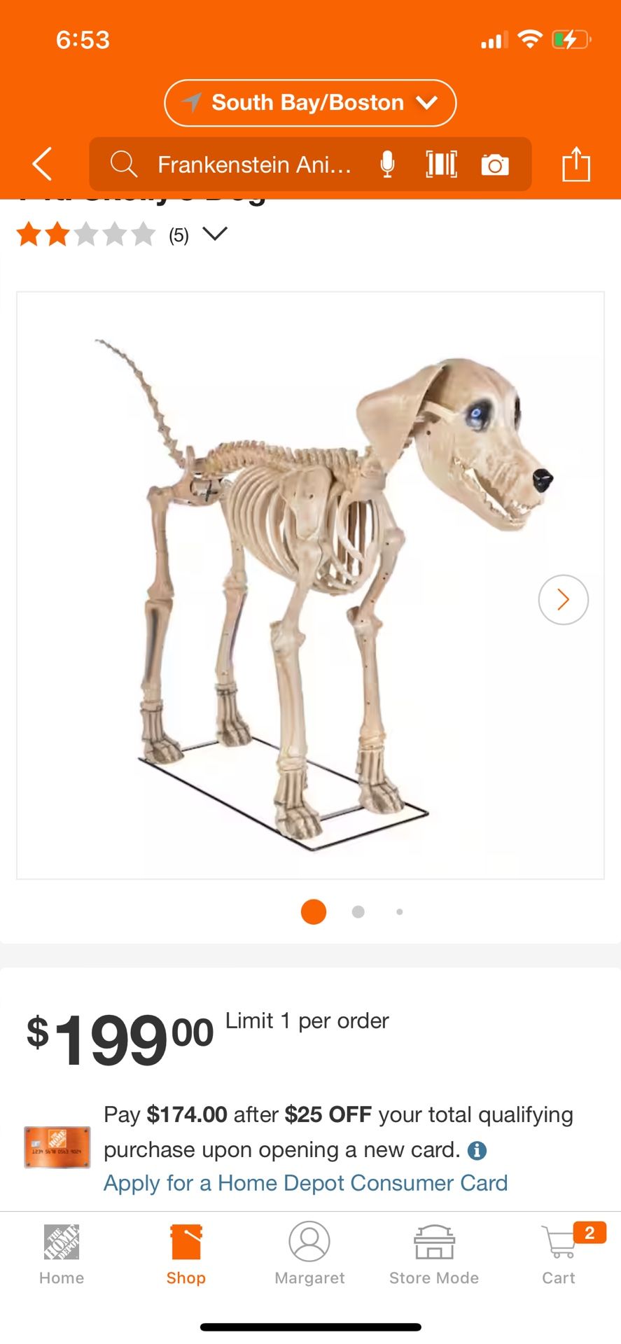 Skeleton Dog