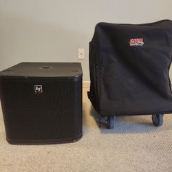 One Electro-voice Subwoofer comes with a Case