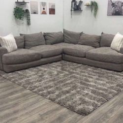 Gray Sectional Couch - Free Delivery