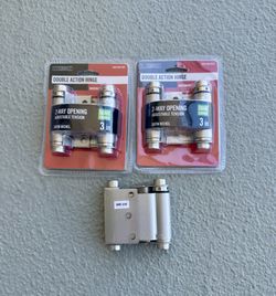 Double Action Hinges 3” (3 pcs, new)