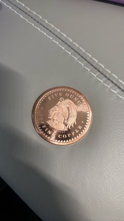 5 ounce copper round