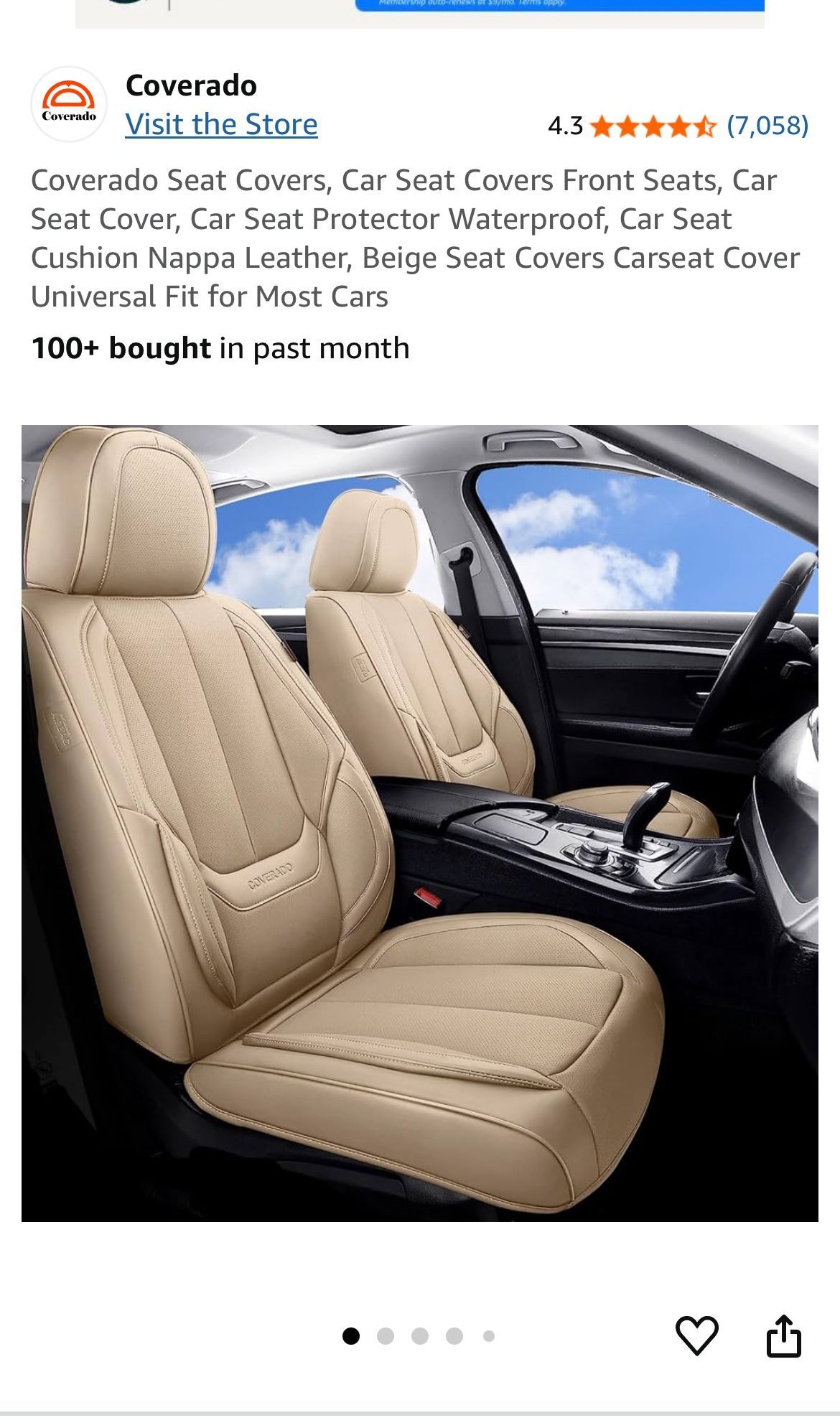 Coverado Seat Covers “New”