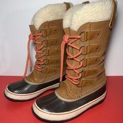 Sorel Joan Of Arctic Shearling Leather Winter Boots NL2393-273 Women's Size 9