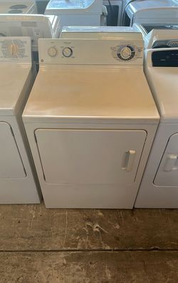 Affordable GE White Electric Dryer