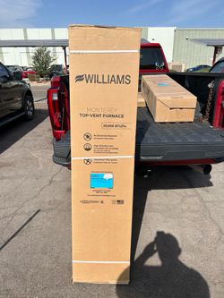 Williams 25,000 BTU/hr. Monterey Top-Vent Wall Furnace Natural Gas or propane