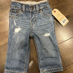 New baby Levi’s 6 mo 