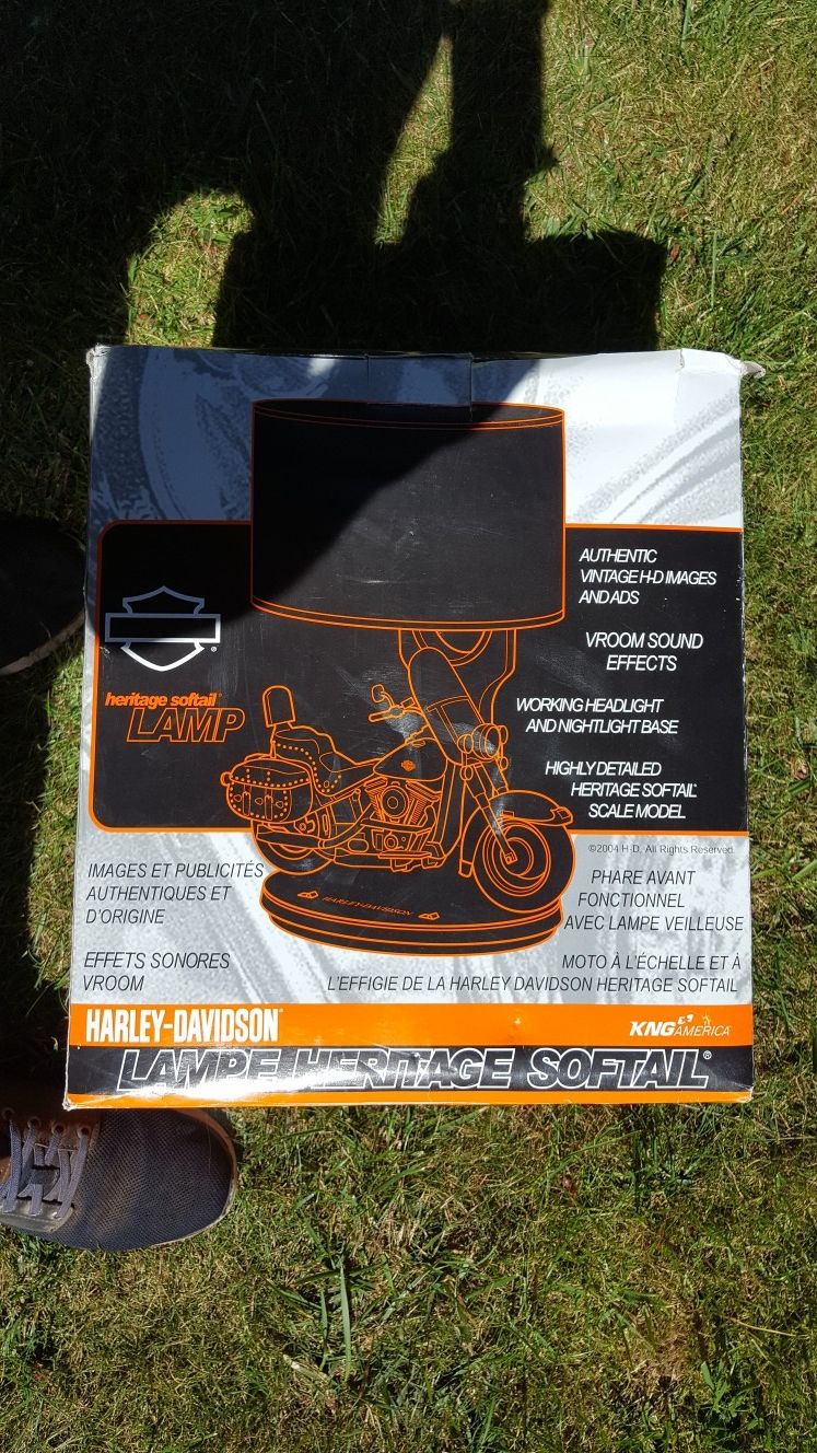 New Harley lamp