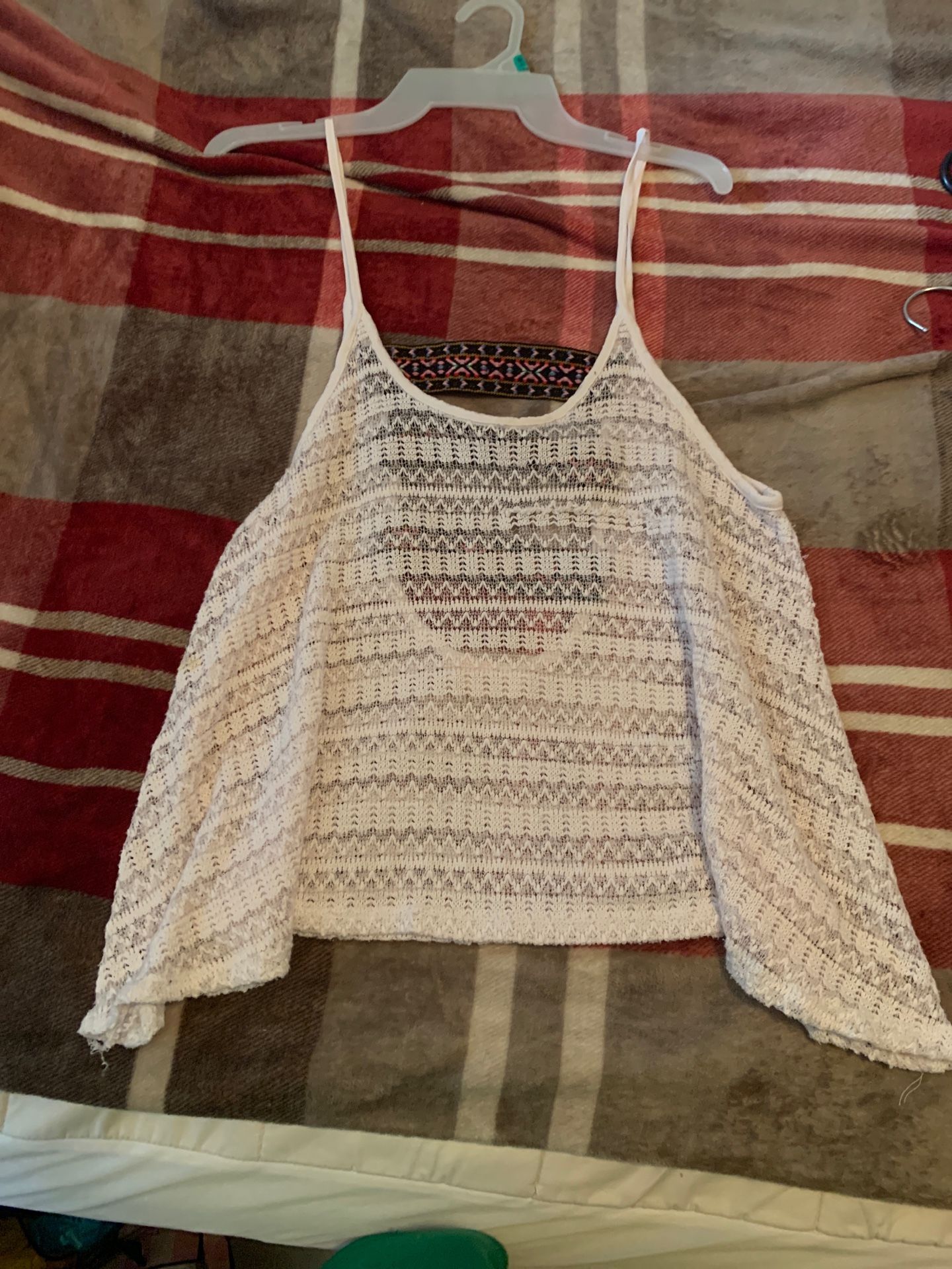 See-through tank top