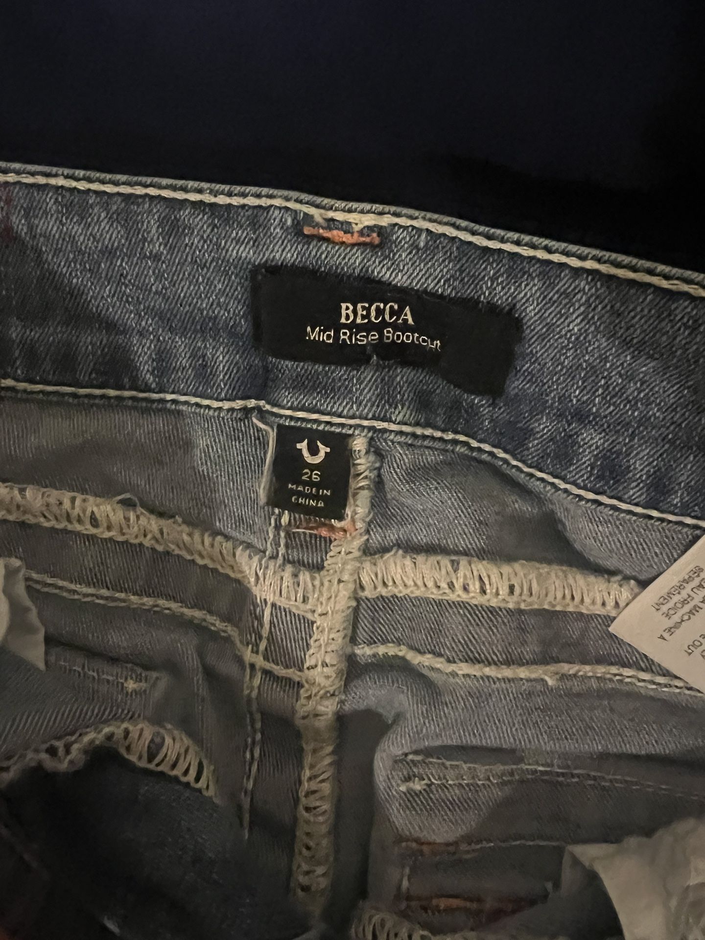 True Religion Becca Pink Stitch (very lightly worn)