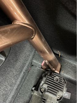 Studio RSR roll cage in rose gold