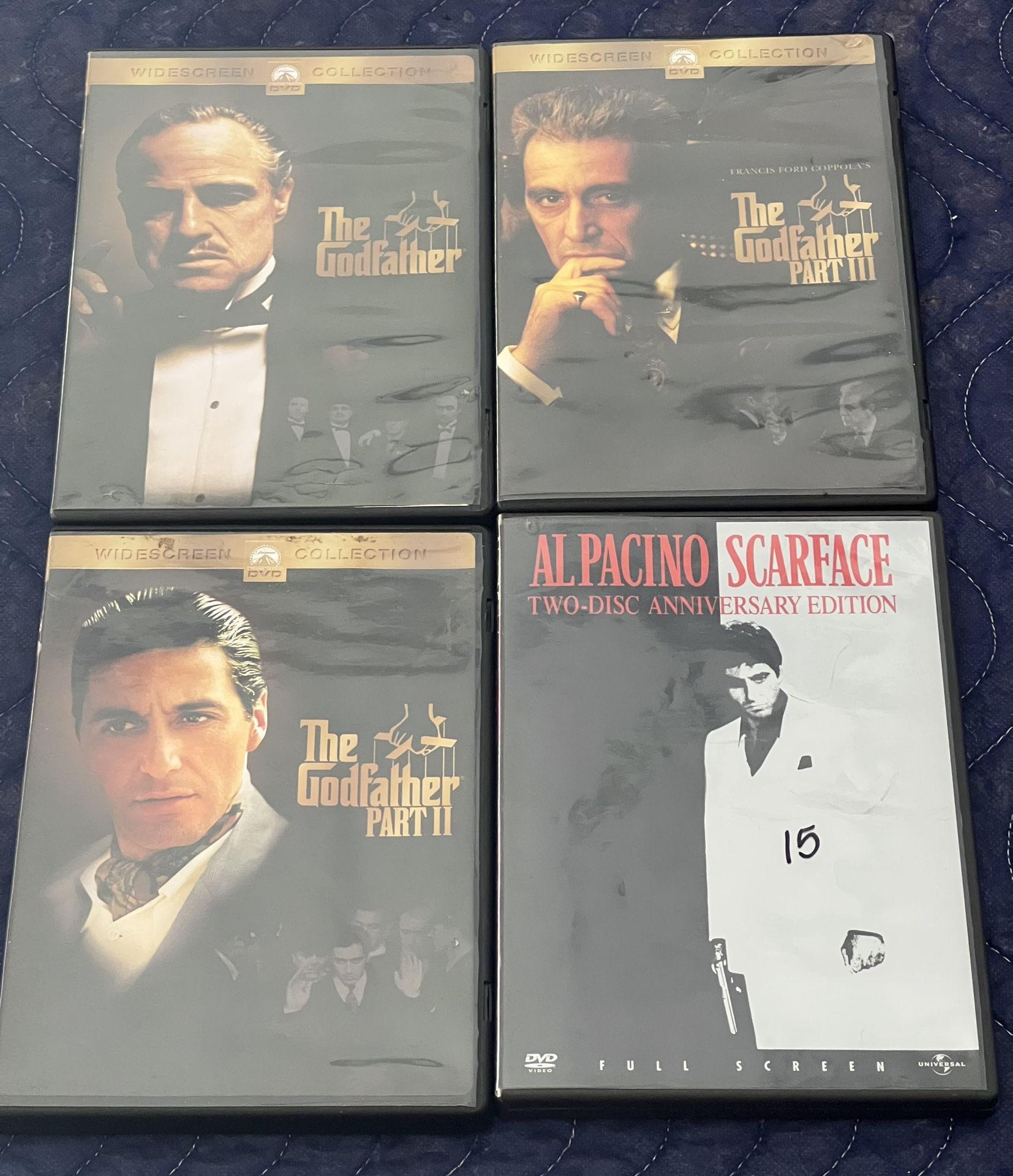 DVD Al Pacino Collection (the God father & Scarface) 