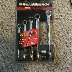 5 Piece Xbeam Gear wrench Set