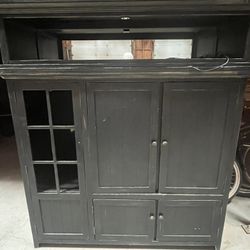 Pottery Barn Storage Cabinet 