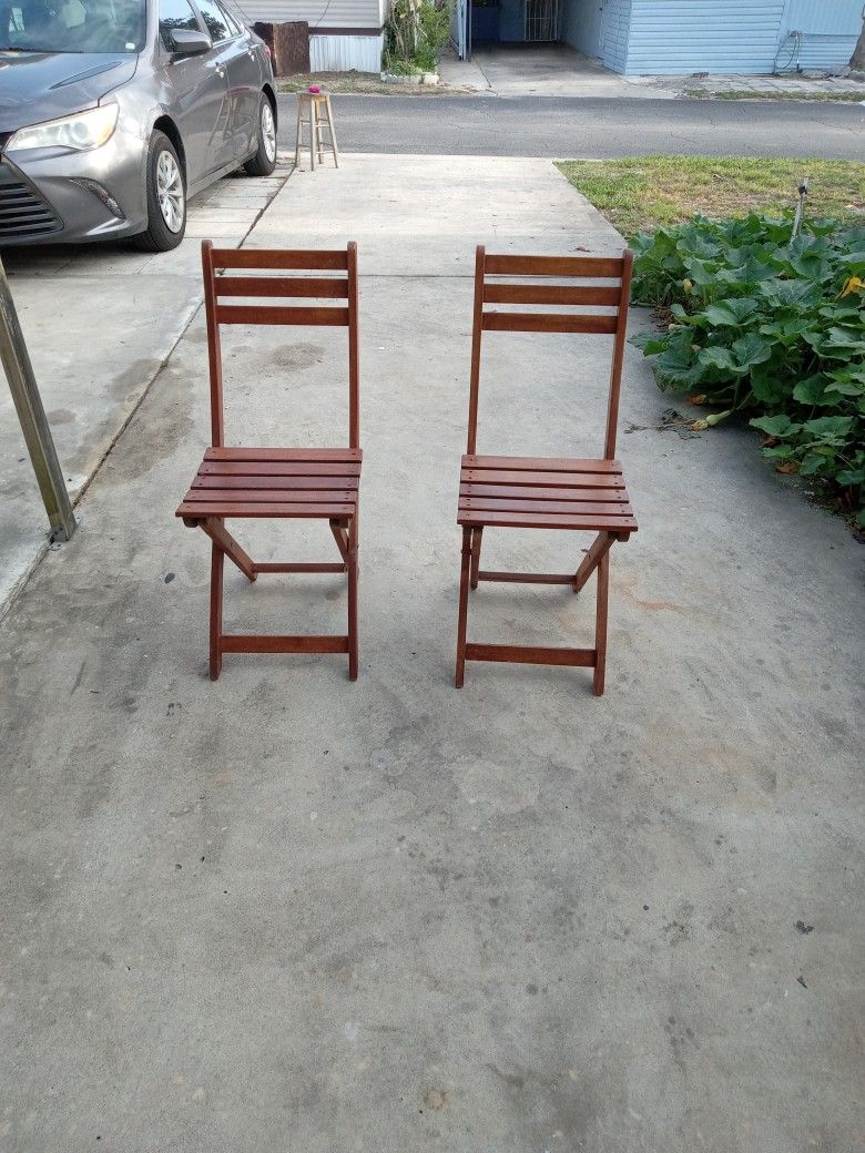 Chair By Wood,$2/each