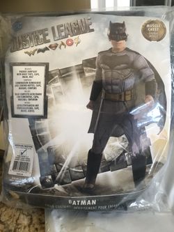 Brand new Justice League Batman Costume