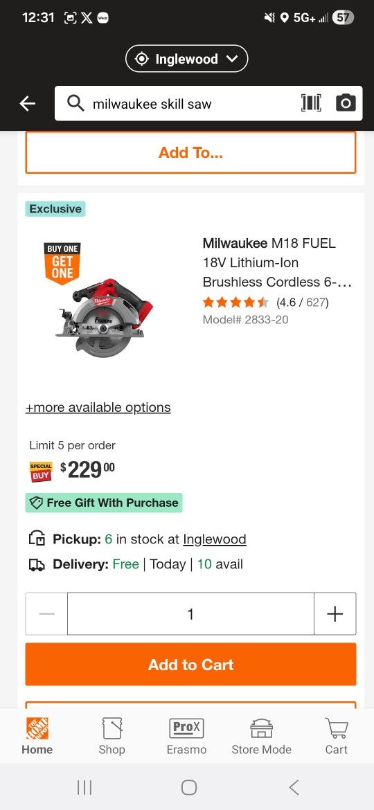 Milwaukee Tools Box Milwaukee Skilsaw 61/2