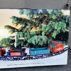 Vintage Square Christmas Train 